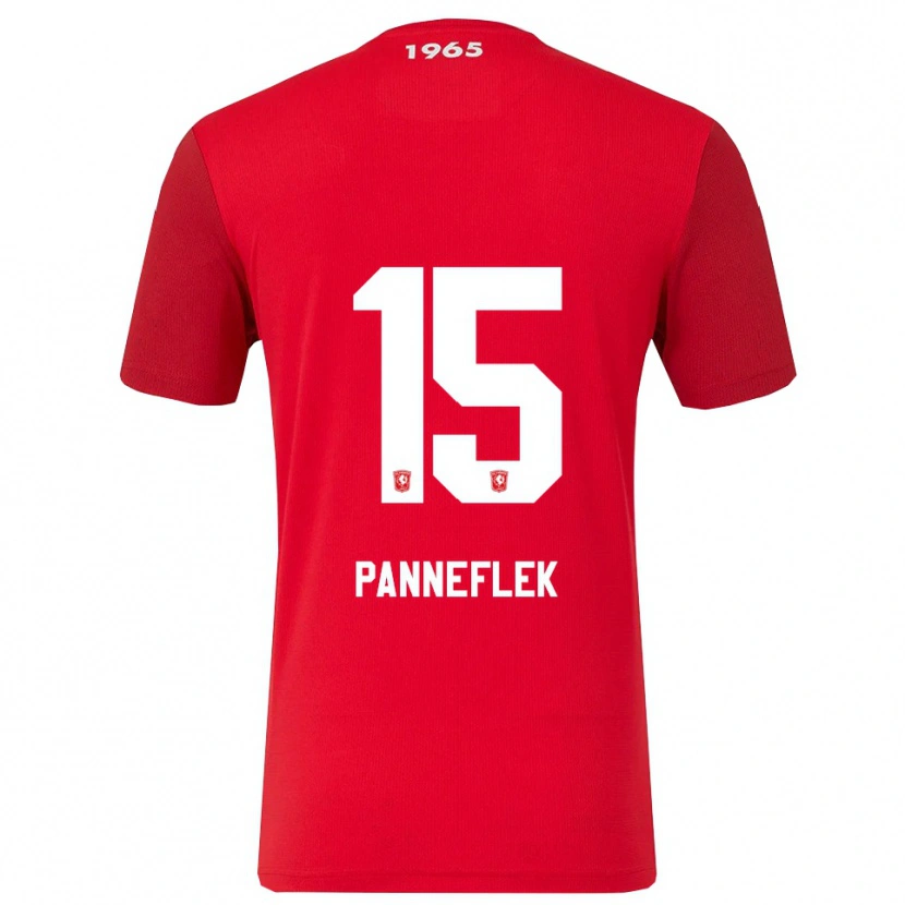 Danxen Dámské Owen Panneflek #15 Červená Bílá Domů Hráčské Dresy 2025/26 Dres