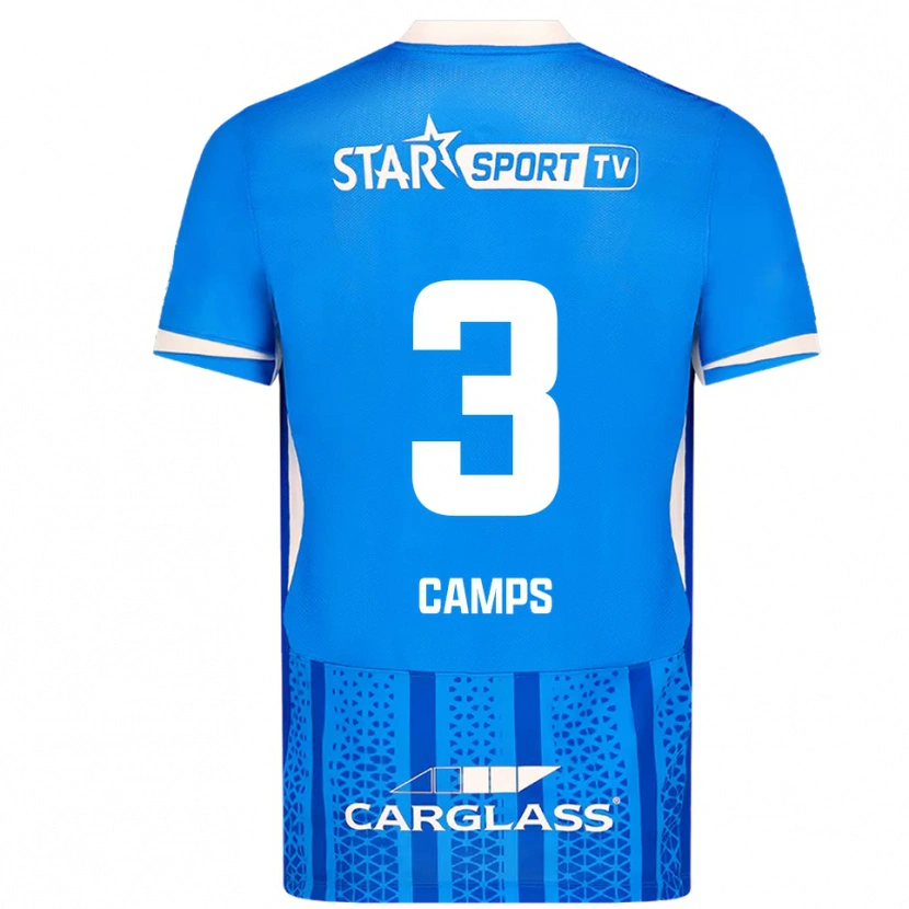 Danxen Dámské Romy Camps #3 Modrá Bílá Domů Hráčské Dresy 2025/26 Dres