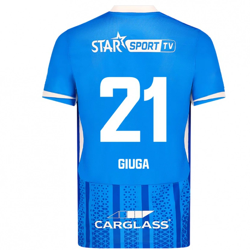 Danxen Dámské Anissa Giuga #21 Modrá Bílá Domů Hráčské Dresy 2025/26 Dres