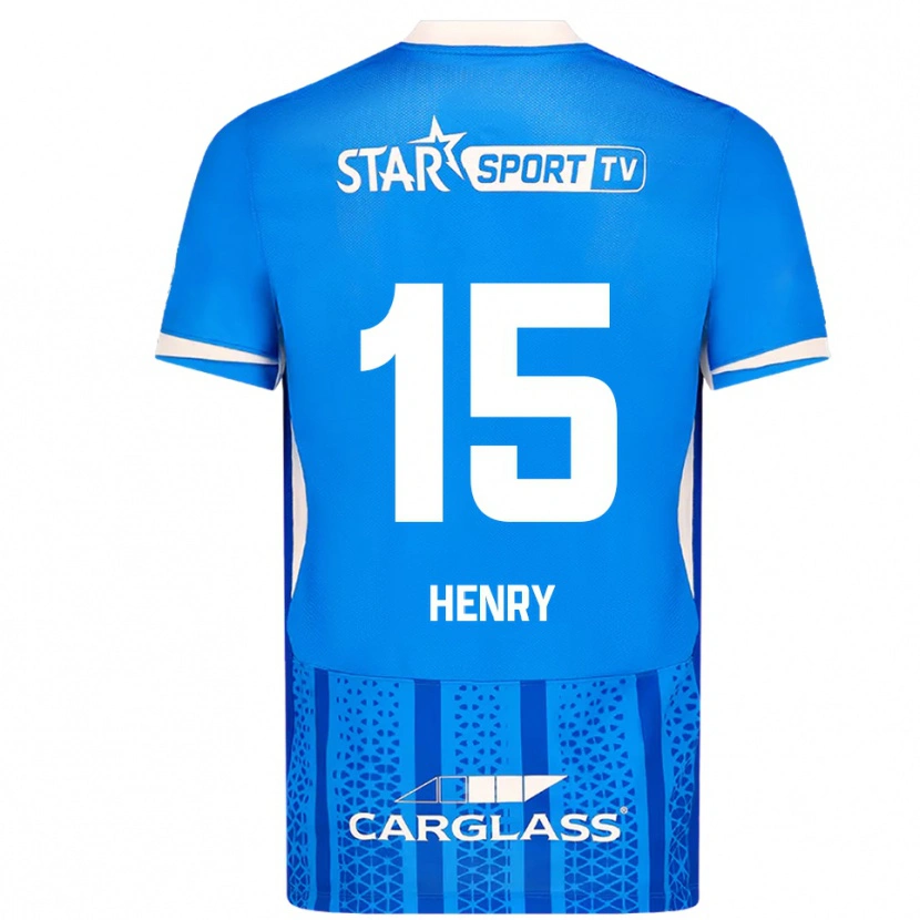 Danxen Dámské Zion Henry #15 Modrá Bílá Domů Hráčské Dresy 2025/26 Dres