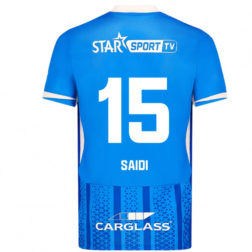 Danxen Dámské Assil Saidi #15 Modrá Bílá Domů Hráčské Dresy 2025/26 Dres