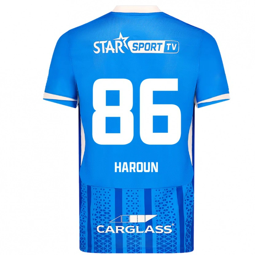 Danxen Dámské Kenan Haroun #86 Modrá Bílá Domů Hráčské Dresy 2025/26 Dres