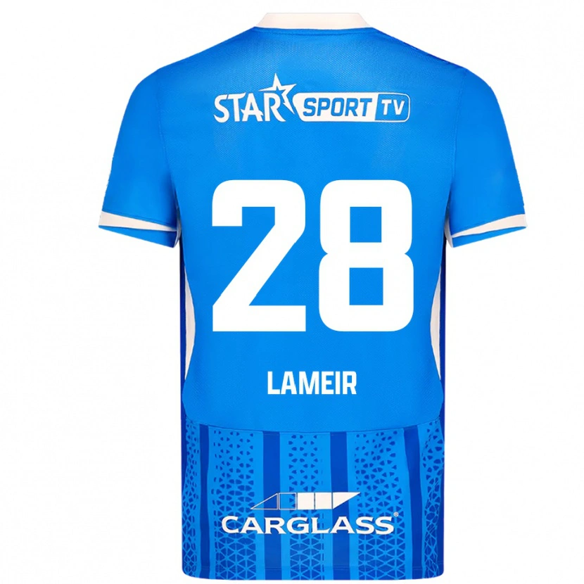 Danxen Dámské Tess Lameir #28 Modrá Bílá Domů Hráčské Dresy 2025/26 Dres