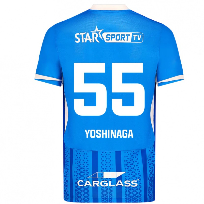 Danxen Dámské Yumeki Yoshinaga #55 Modrá Bílá Domů Hráčské Dresy 2025/26 Dres