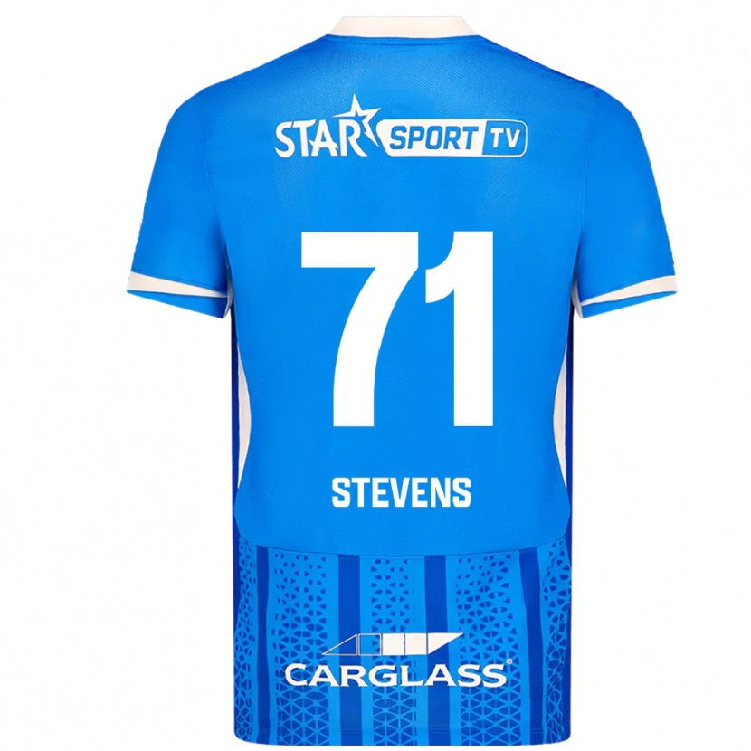 Danxen Dámské Brent Stevens #71 Modrá Bílá Domů Hráčské Dresy 2025/26 Dres