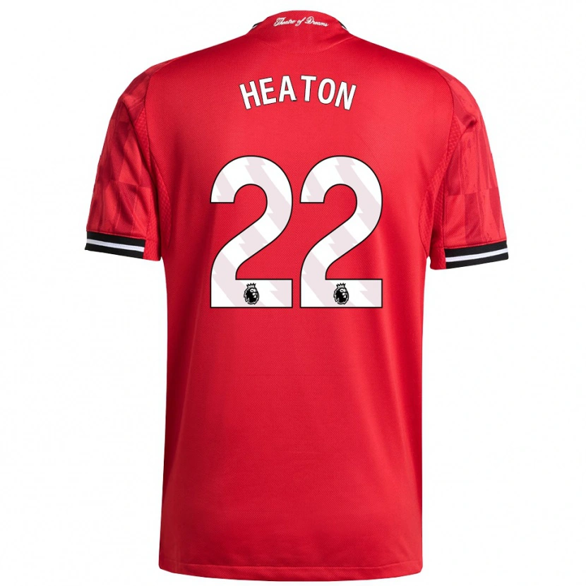 Danxen Dámské Tom Heaton #22 Červená Černá Bílá Domů Hráčské Dresy 2025/26 Dres