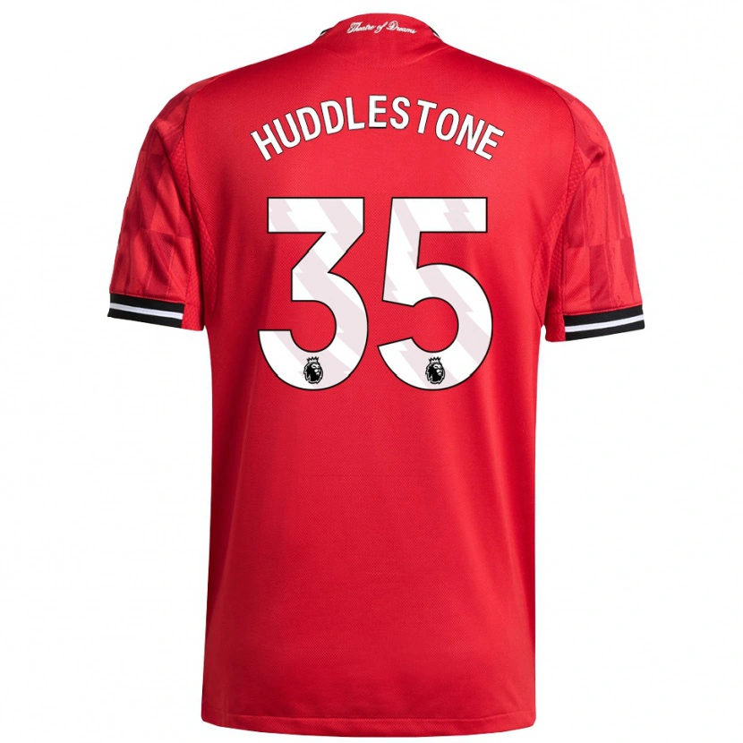 Danxen Dámské Tom Huddlestone #35 Červená Černá Bílá Domů Hráčské Dresy 2025/26 Dres