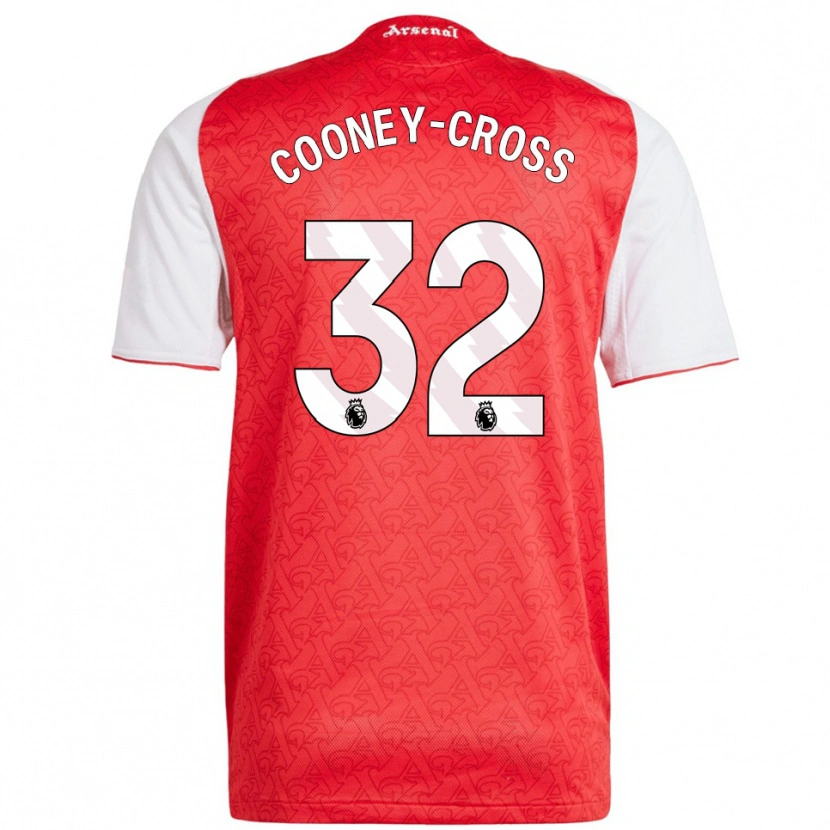 Danxen Dámské Kyra Cooney-Cross #32 Červená Bílá Domů Hráčské Dresy 2025/26 Dres