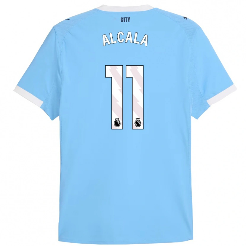 Danxen Dámské Álex Alcalá #11 Nebesky Modrá Bílá Domů Hráčské Dresy 2025/26 Dres