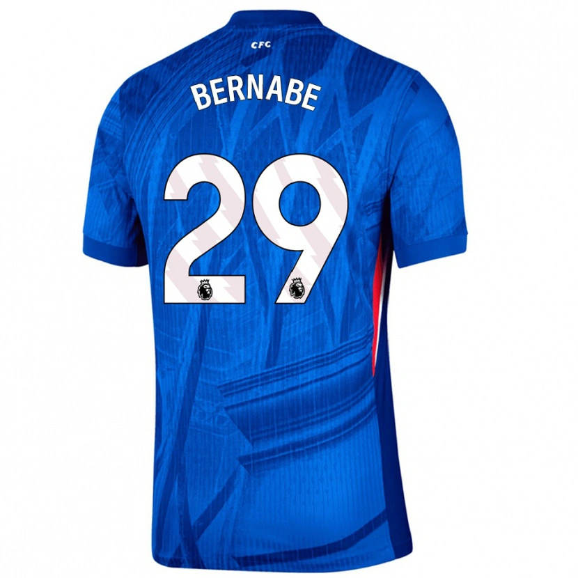 Danxen Dámské Alejandra Bernabé #29 Modrá Bílá Domů Hráčské Dresy 2025/26 Dres
