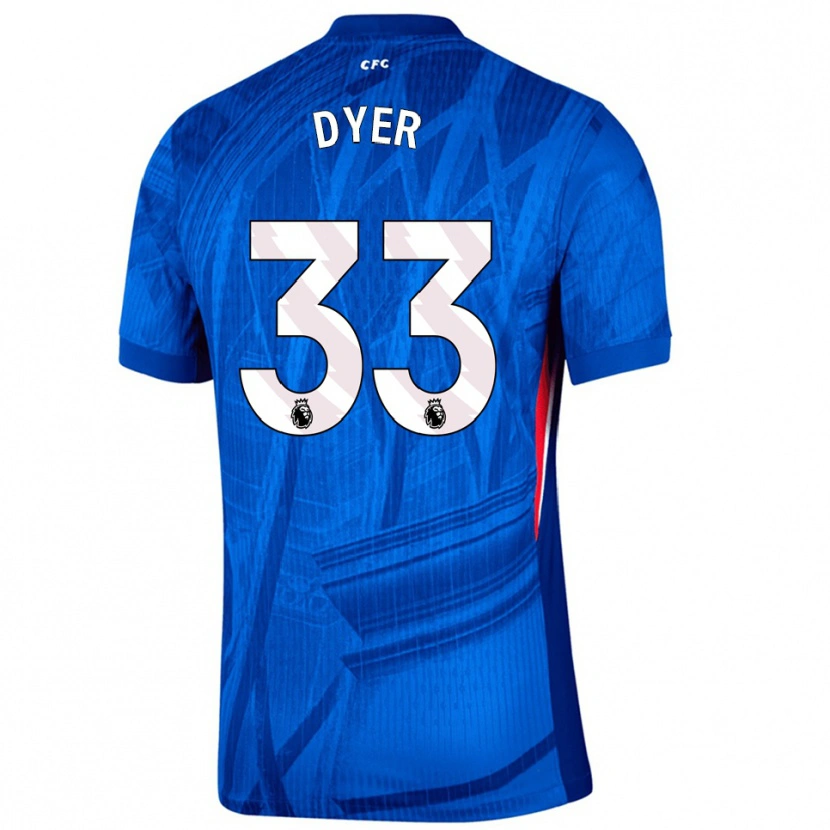 Danxen Dámské Kiano Dyer #33 Modrá Bílá Domů Hráčské Dresy 2025/26 Dres