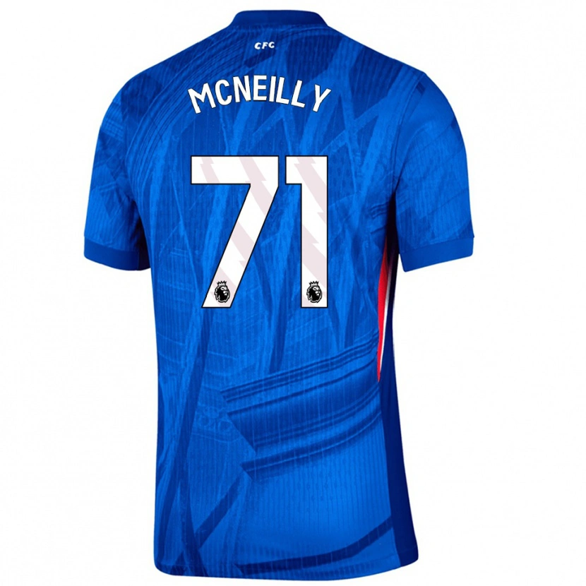 Danxen Dámské Donnell Mcneilly #71 Modrá Bílá Domů Hráčské Dresy 2025/26 Dres