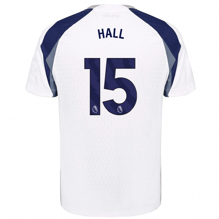 Danxen Dámské Tye Hall #15 Bílá Tmavě Modrá Domů Hráčské Dresy 2025/26 Dres