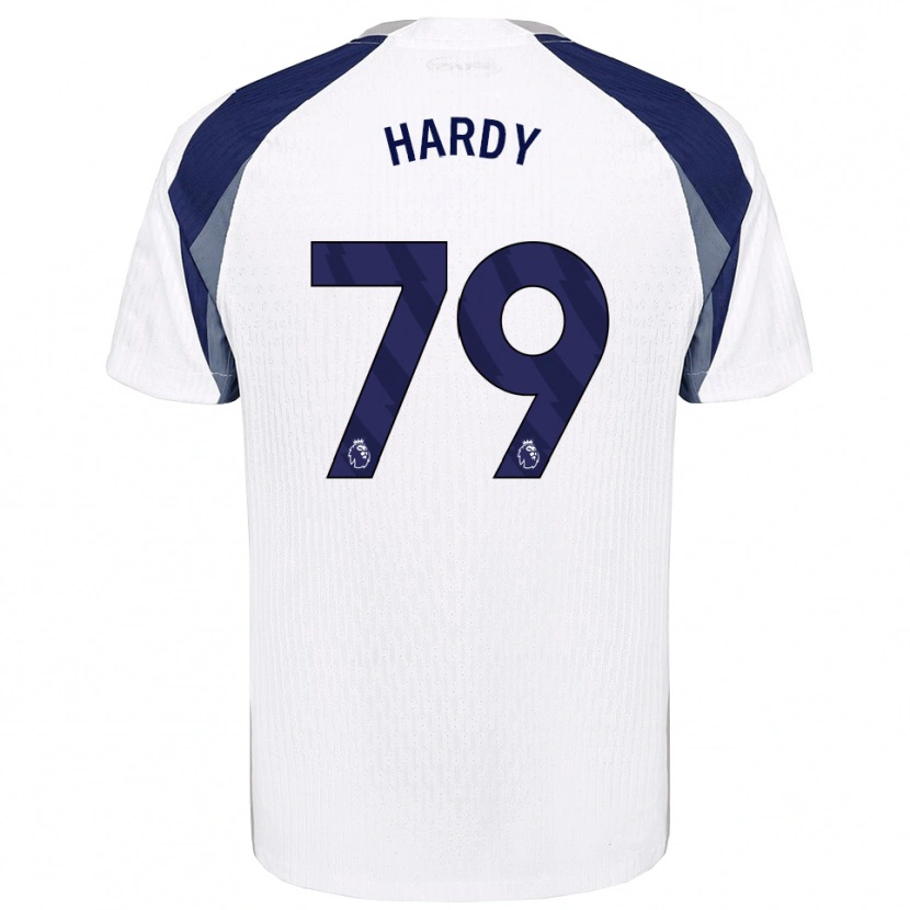 Danxen Dámské Malachi Hardy #79 Bílá Tmavě Modrá Domů Hráčské Dresy 2025/26 Dres