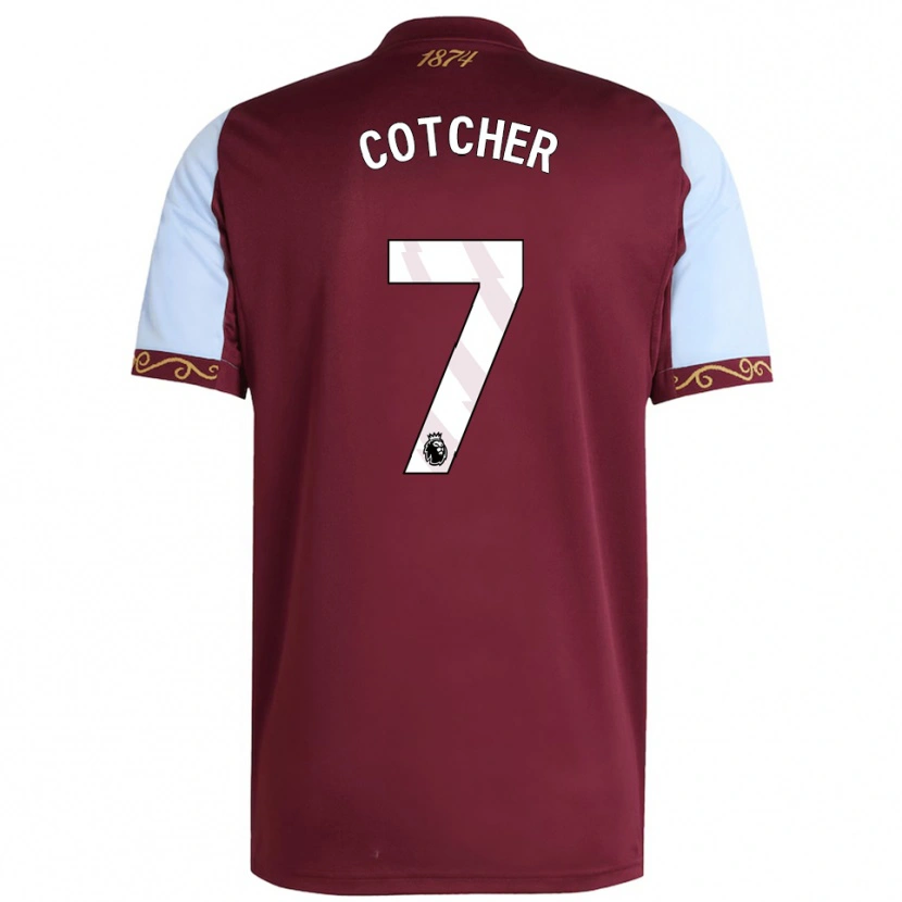 Danxen Dámské Mason Cotcher #7 Burgundská Nebesky Modrá Domů Hráčské Dresy 2025/26 Dres