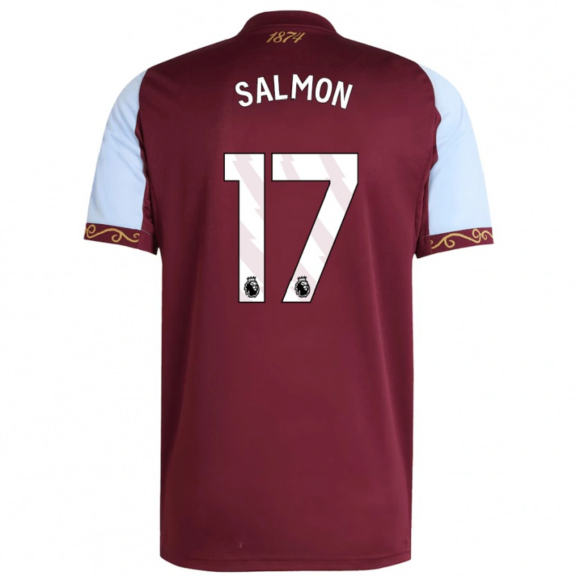 Danxen Dámské Ebony Salmon #17 Burgundská Nebesky Modrá Domů Hráčské Dresy 2025/26 Dres