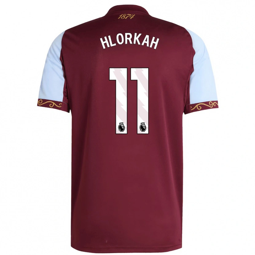 Danxen Dámské Chantelle Boye-Hlorkah #11 Burgundská Nebesky Modrá Domů Hráčské Dresy 2025/26 Dres