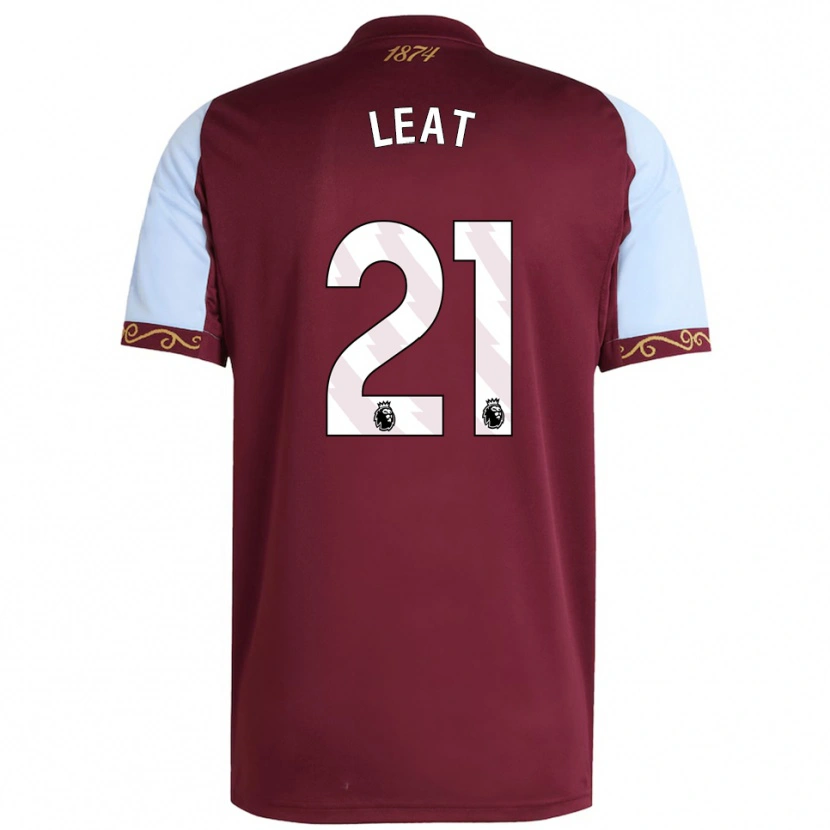 Danxen Dámské Anna Leat #21 Burgundská Nebesky Modrá Domů Hráčské Dresy 2025/26 Dres