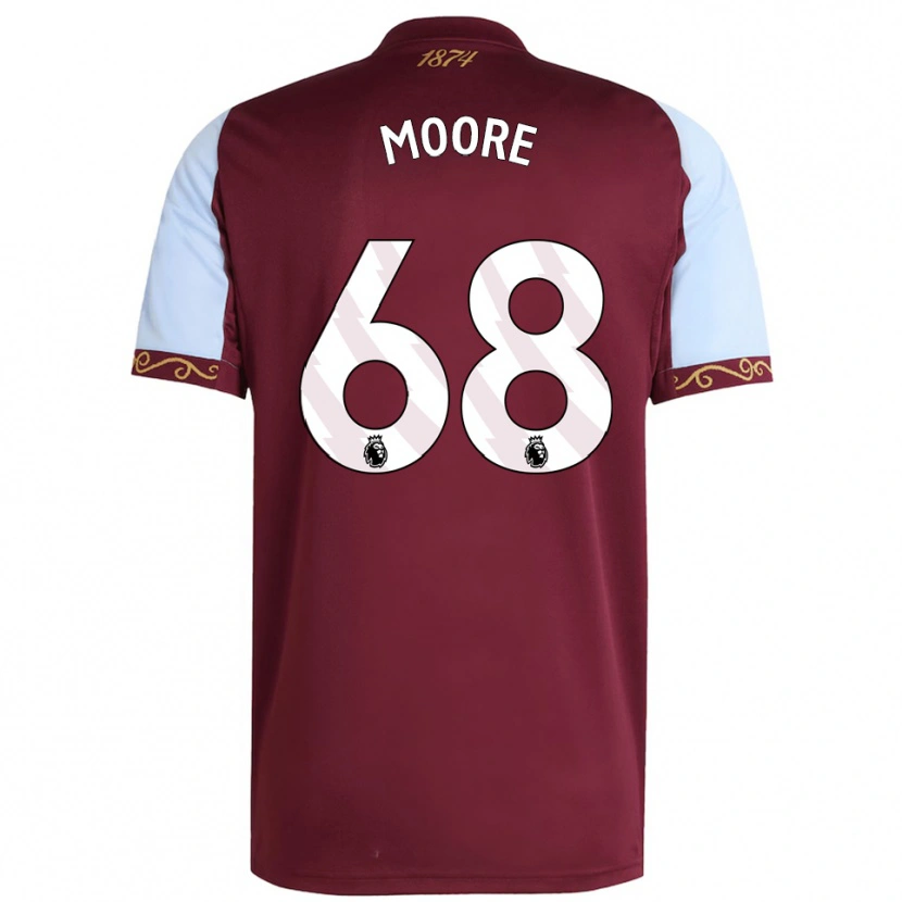 Danxen Dámské Kobei Moore #68 Burgundská Nebesky Modrá Domů Hráčské Dresy 2025/26 Dres