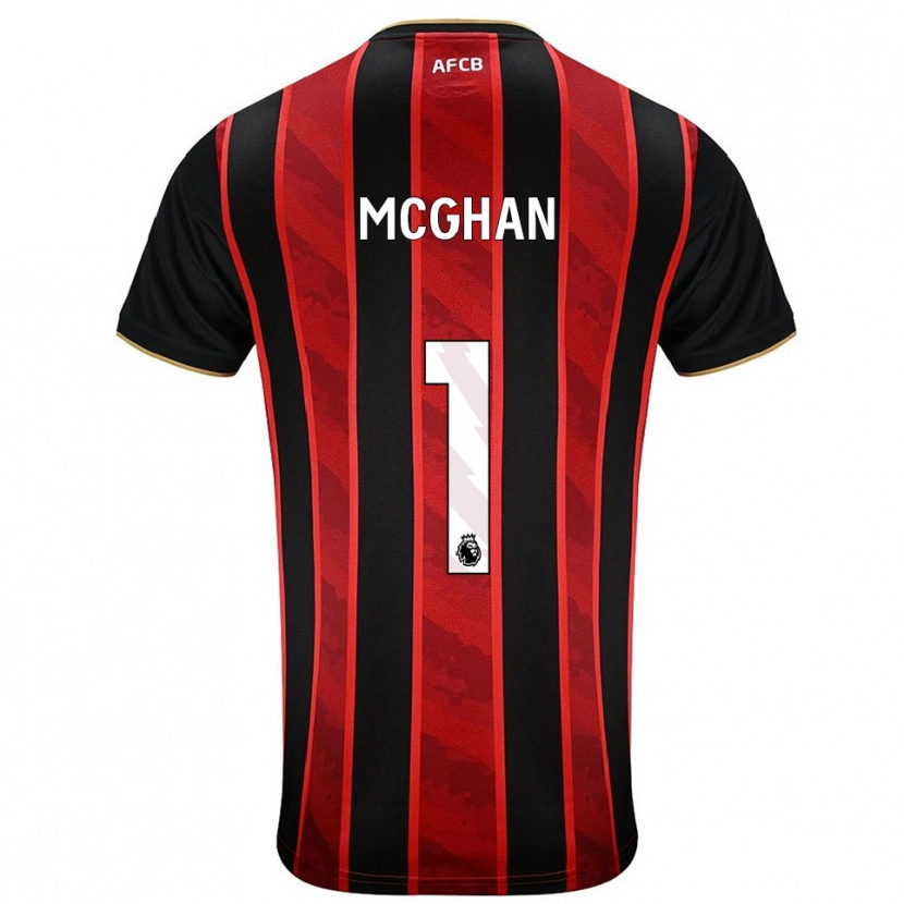 Danxen Dámské Hayden Mcghan #1 Červená Černá Domů Hráčské Dresy 2025/26 Dres