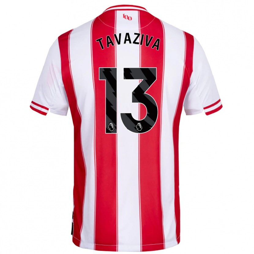 Danxen Dámské Marley Tavaziva #13 Červená Bílá Domů Hráčské Dresy 2025/26 Dres