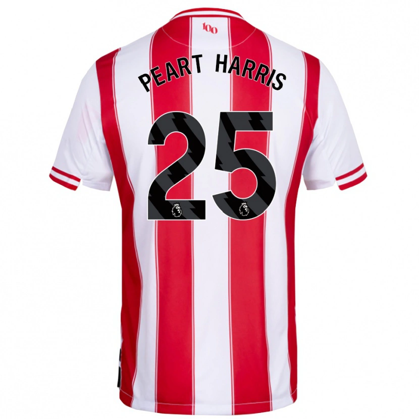 Danxen Dámské Myles Peart-Harris #25 Červená Bílá Domů Hráčské Dresy 2025/26 Dres