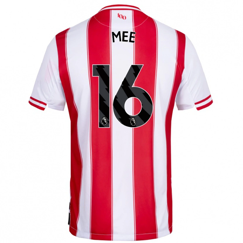 Danxen Dámské Ben Mee #16 Červená Bílá Domů Hráčské Dresy 2025/26 Dres