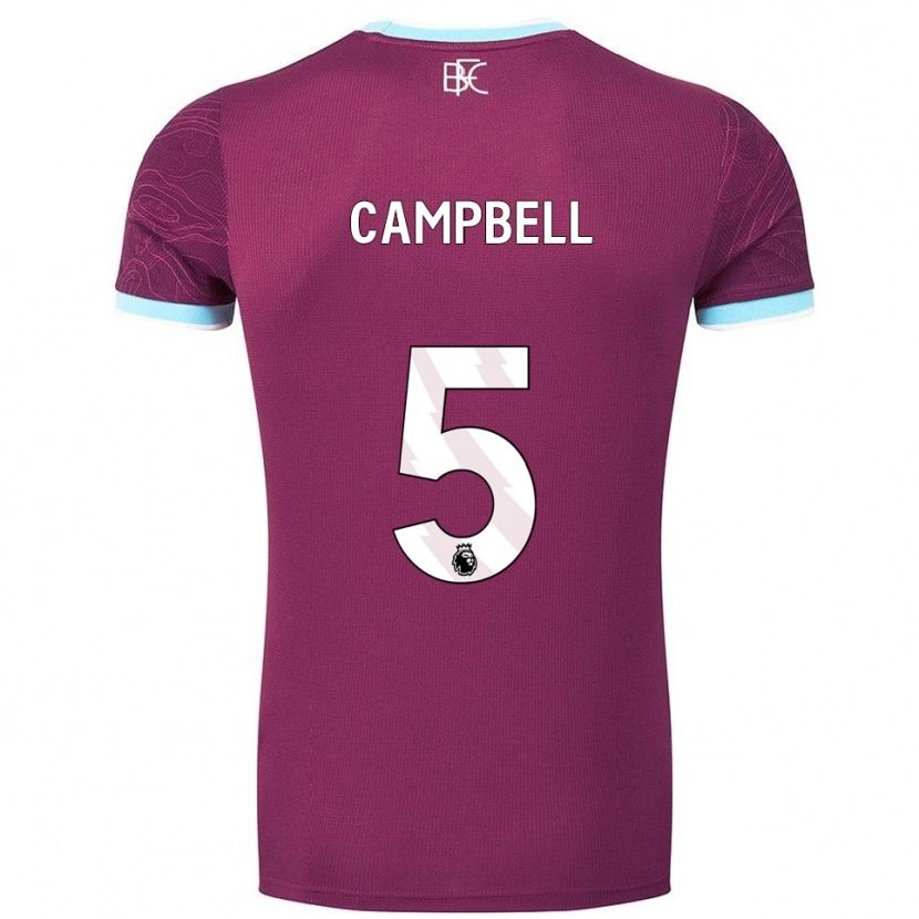 Danxen Dámské Murray Campbell #5 Burgundská Nebesky Modrá Domů Hráčské Dresy 2025/26 Dres