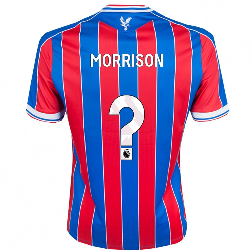 Danxen Dámské Jack Wells-Morrison #0 Modrá Červená Bílá Domů Hráčské Dresy 2025/26 Dres