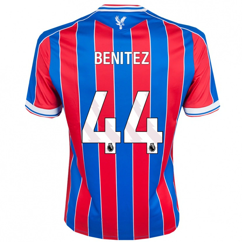 Danxen Dámské Walter Benítez #44 Modrá Červená Bílá Domů Hráčské Dresy 2025/26 Dres