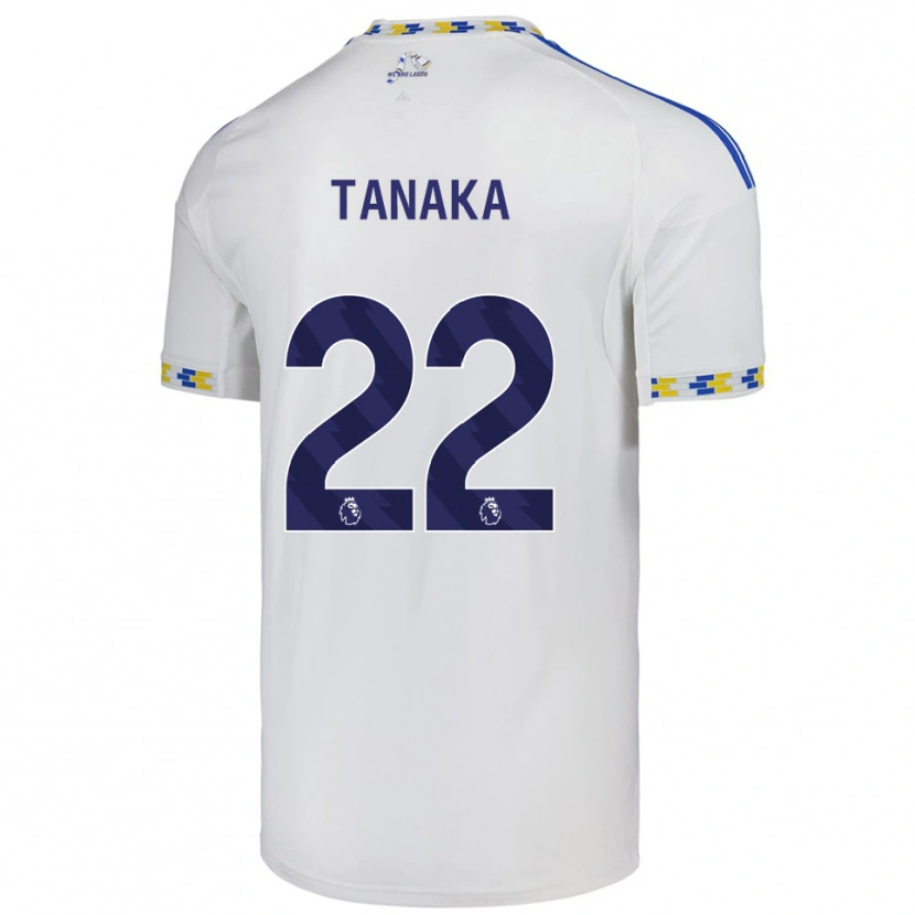 Danxen Dámské Ao Tanaka #22 Bílá Modrá Domů Hráčské Dresy 2025/26 Dres