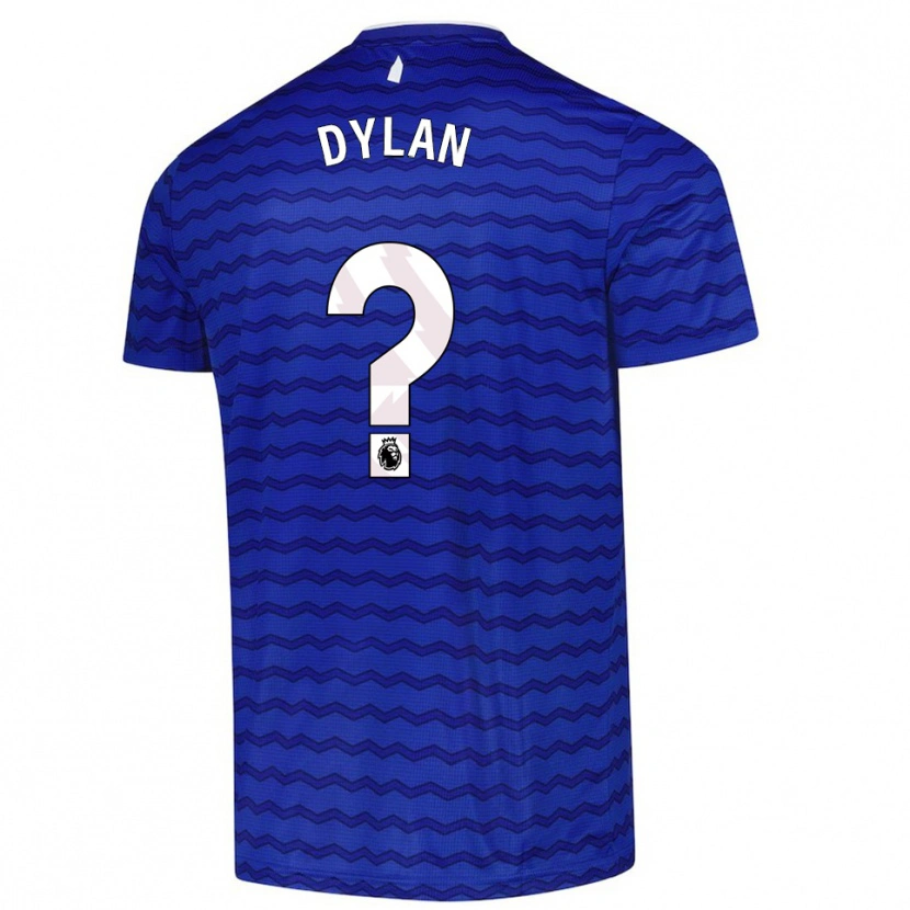 Danxen Dámské Dylan Graham #0 Modrá Tmavě Modrá Domů Hráčské Dresy 2025/26 Dres