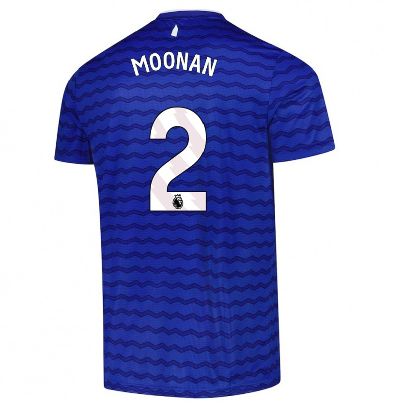 Danxen Dámské Bradley Moonan #2 Modrá Tmavě Modrá Domů Hráčské Dresy 2025/26 Dres