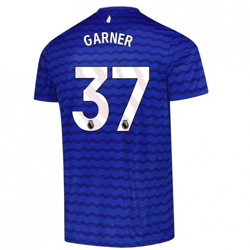 Danxen Dámské James Garner #37 Modrá Tmavě Modrá Domů Hráčské Dresy 2025/26 Dres