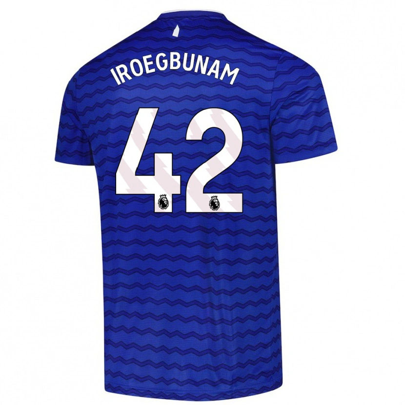 Danxen Dámské Tim Iroegbunam #42 Modrá Tmavě Modrá Domů Hráčské Dresy 2025/26 Dres