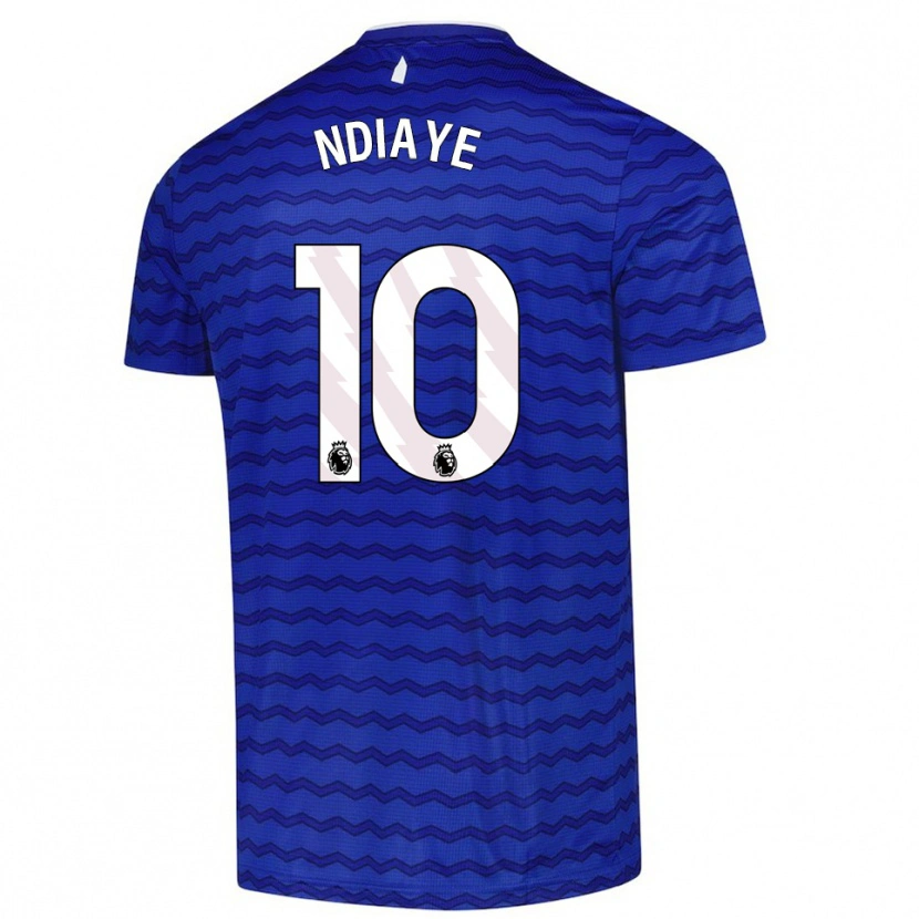 Danxen Dámské Iliman Ndiaye #10 Modrá Tmavě Modrá Domů Hráčské Dresy 2025/26 Dres