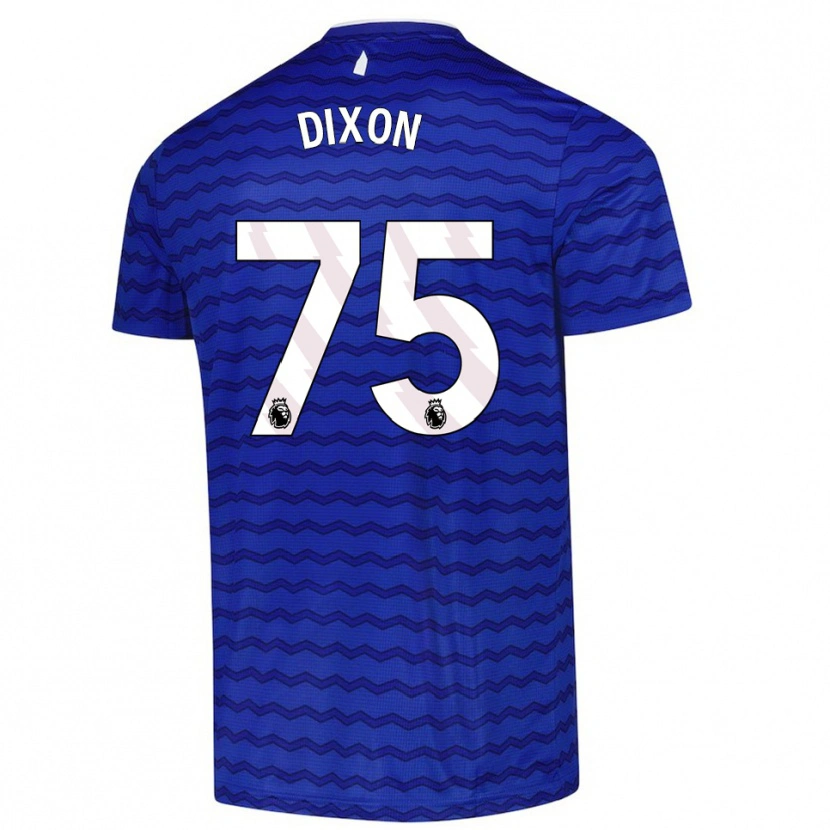 Danxen Dámské Roman Dixon #75 Modrá Tmavě Modrá Domů Hráčské Dresy 2025/26 Dres