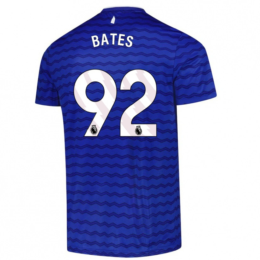 Danxen Dámské Callum Bates #92 Modrá Tmavě Modrá Domů Hráčské Dresy 2025/26 Dres