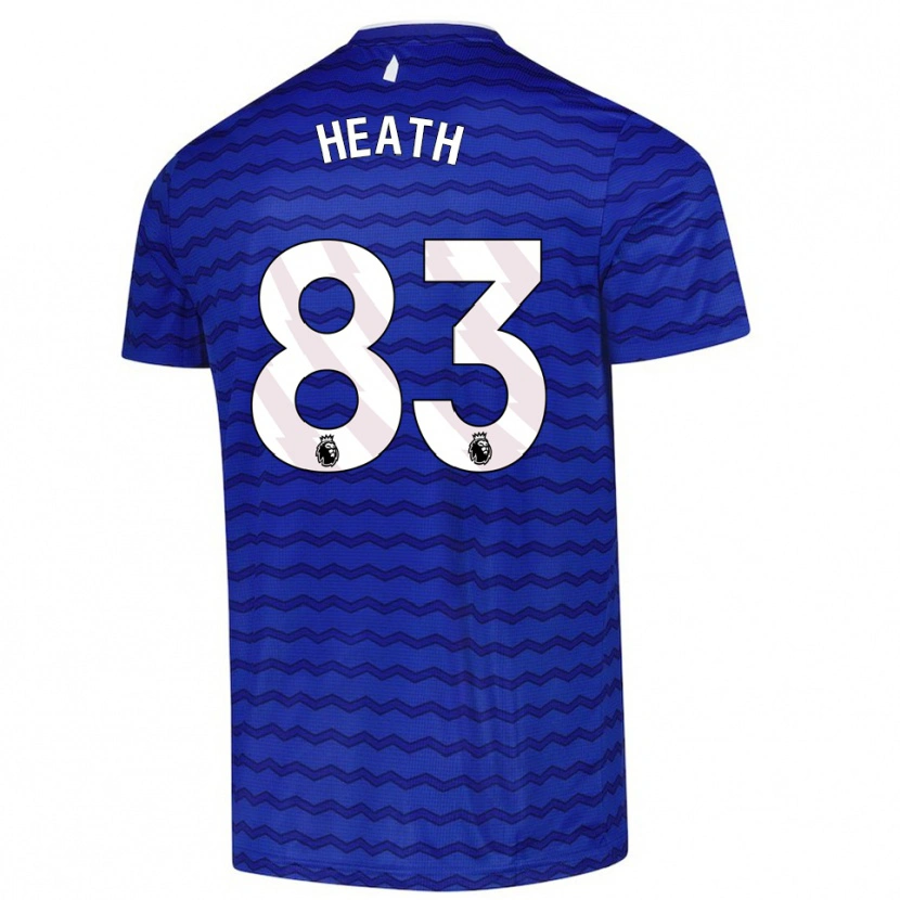 Danxen Dámské Isaac Heath #83 Modrá Tmavě Modrá Domů Hráčské Dresy 2025/26 Dres