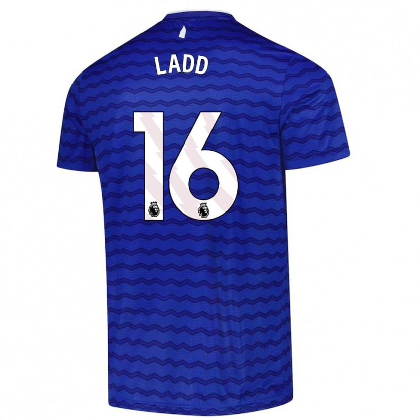 Danxen Dámské Hayley Ladd #16 Modrá Tmavě Modrá Domů Hráčské Dresy 2025/26 Dres
