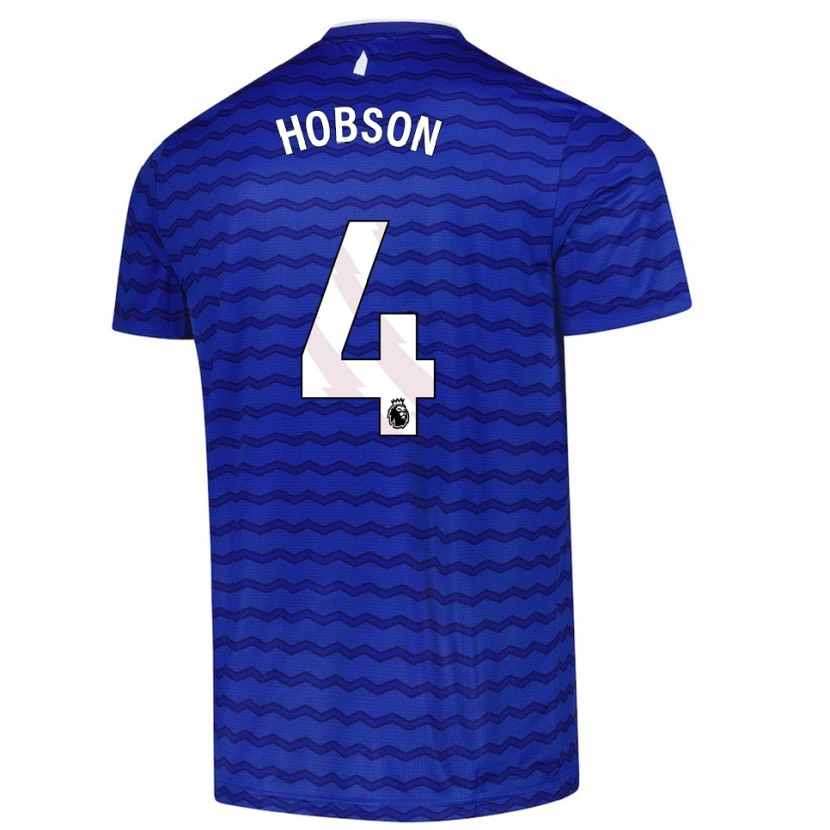 Danxen Dámské Issy Hobson #4 Modrá Tmavě Modrá Domů Hráčské Dresy 2025/26 Dres
