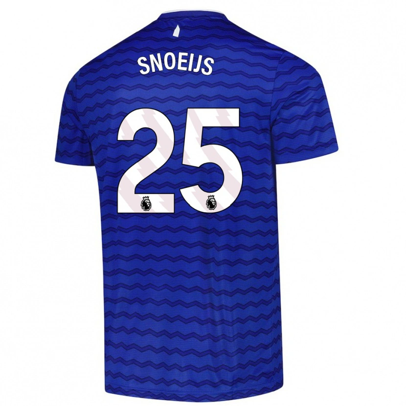 Danxen Dámské Katja Snoeijs #25 Modrá Tmavě Modrá Domů Hráčské Dresy 2025/26 Dres