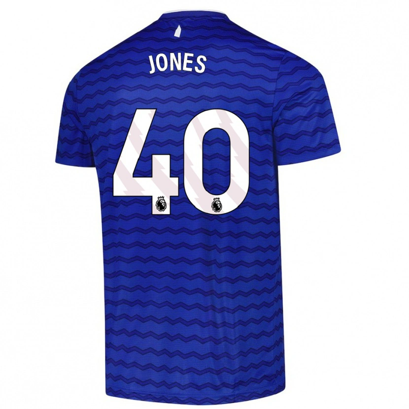 Danxen Dámské Ellie Jones #40 Modrá Tmavě Modrá Domů Hráčské Dresy 2025/26 Dres