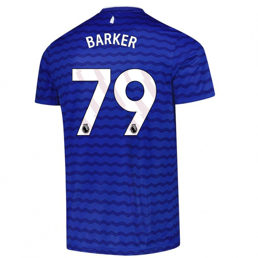 Danxen Dámské Owen Barker #79 Modrá Tmavě Modrá Domů Hráčské Dresy 2025/26 Dres