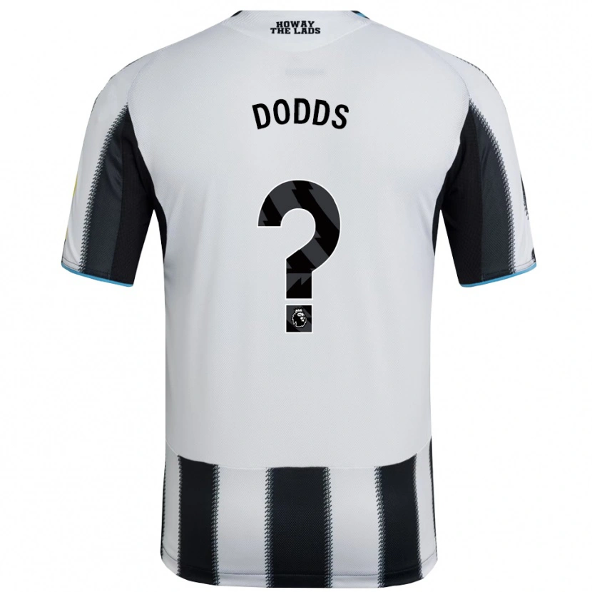 Danxen Dámské Archie Dodds #0 Černá Bílá Domů Hráčské Dresy 2025/26 Dres