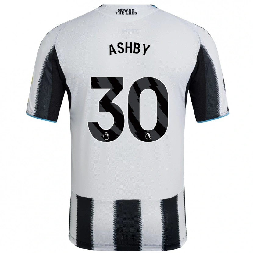 Danxen Dámské Harrison Ashby #30 Černá Bílá Domů Hráčské Dresy 2025/26 Dres