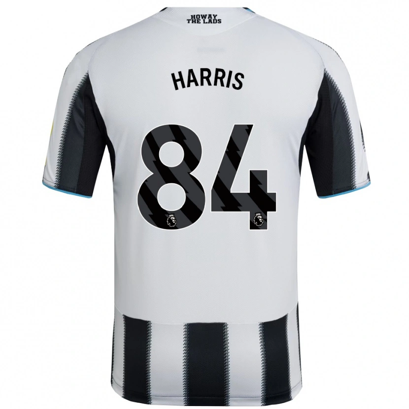 Danxen Dámské Aidan Harris #84 Černá Bílá Domů Hráčské Dresy 2025/26 Dres