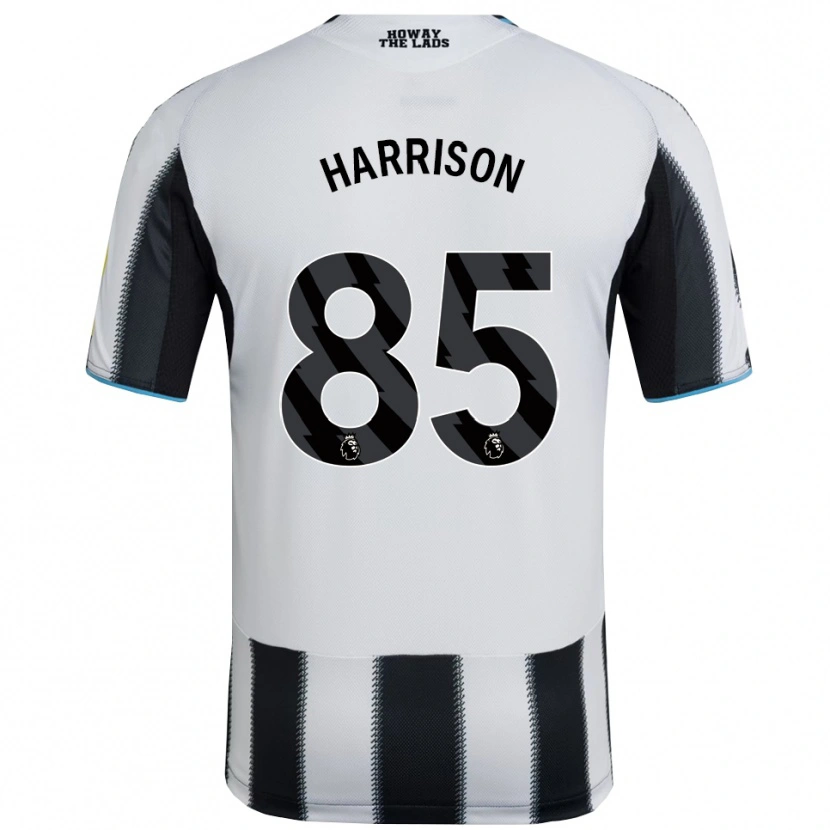 Danxen Dámské Adam Harrison #85 Černá Bílá Domů Hráčské Dresy 2025/26 Dres