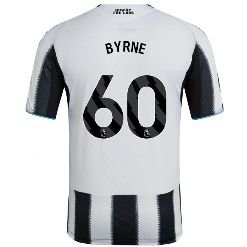 Danxen Dámské Reece Byrne #60 Černá Bílá Domů Hráčské Dresy 2025/26 Dres