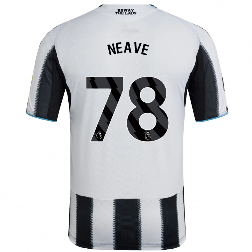 Danxen Dámské Sean Neave #78 Černá Bílá Domů Hráčské Dresy 2025/26 Dres
